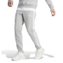 adidas Essentials Fleece Pantalon de Jogging Gris Clair Blanc