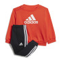 adidas Badge of Sport Joggingpak Baby / Peuters Rood Zwart Wit