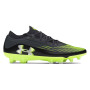 Under Armour Magnetico Elite 4.0 Gras Voetbalschoenen (FG) Zwart Groen