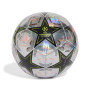 adidas UEFA Champions League Training Foil Voetbal Maat 5 Zilver Zwart Geel