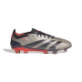 adidas Predator Elite Gras Voetbalschoenen (FG) Zilver Zwart Roze