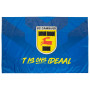 SC Cambuur Vlag Blauw Geel