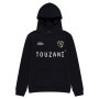 Sweat à capuche Touzani Gosanke pour enfants noir et blanc