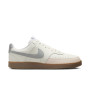 Nike Court Vision Low Baskets Blanc Argenté Brun Ocre