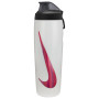 Nike Refuel Locking Bidon 709ML Wit Zwart Rood