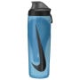 Nike Refuel Locking Bidon 709ML Lichtblauw Zwart