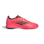 adidas F50 League Chaussures de Foot Turf (TF) Rouge Vif Noir Argenté