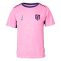 Nike Atletico Madrid Pre-Match Maillot d'Entraînement 2024-2025 Rose Bleu Foncé