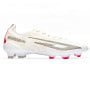 Chaussures de football Sokito Scudetta Gras (FG) blanc rouge noir