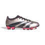 adidas Predator League Gazon Naturel Gazon Artificiel Chaussures de Foot (MG) Enfants Argenté Noir Rose