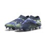 PUMA Future 7 Ultimate Low Gras / Kunstgras Voetbalschoenen (MG) Grijs Paars Groen Wit