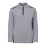 Cruyff Metabolic Trainingstrui 1/4-Zip Kids Grijs Zwart