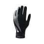 Gants Nike Academy Therma-Fit pour enfants, noir et blanc