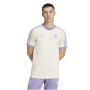 adidas Real Madrid Culturewear T-Shirt 2024-2025 Gebroken Wit Lichtpaars