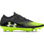 Under Armour Magnetico Elite 4.0 Gras Voetbalschoenen (FG) Zwart Groen