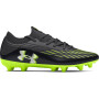 Under Armour Magnetico Select 4.0 Gras Voetbalschoenen (FG) Zwart Groen