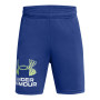 Under Armour Tech Logo Trainingsbroekje Kids Donkerblauw Geel Wit