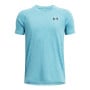 Under Armour Tech 2.0 Trainingsshirt Kids Lichtblauw Zwart