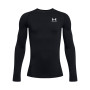 Under Armour ColdGear Ondershirt Lange Mouwen Kids Zwart Wit