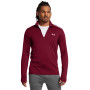 Under Armour Vanish Trainingstrui 1/4-Zip Donkerrood Roze Wit