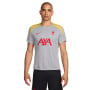 Nike Liverpool Strike Maillot d'Entraînement 2024-2025 Gris Jaune Rouge