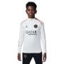 Nike Paris Saint-Germain x Jordan Strike Trainingstrui 1/4-Zip 2024-2025 Kids Gebroken Wit Roze Zwart