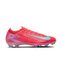 Nike Zoom Mercurial Vapor 16 Elite Gazon Naturel Chaussures de Foot (FG) Rouge Turquoise Rose