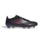 Chaussures de football adidas F50 Elite Gras (FG) noir rouge argenté