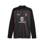 PUMA AC Milan Pre-Match Haut d'Entraînement 1/4-Zip 2024-2025 Noir Rouge