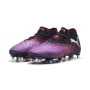 PUMA Future 8 Ultimate Crampons Vissés Chaussures de Foot (SG) Noir Mauve Rouge