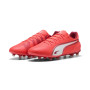 PUMA King Match Gras / Kunstgras Voetbalschoenen (MG) Rood Wit