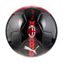 PUMA AC Milan Ballon de Foot Taille 5 Noir Rouge Blanc