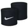 Nike Swoosh Polsband 2-Pack Zwart Wit