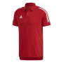 adidas Condivo 20 Polo Rood Wit