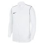 Nike Dri-FIT Park 20 Trainingsjack Full-Zip Kids Wit Zwart