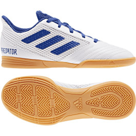 adidas PREDATOR 19.4 Sala Zaalvoetbalschoenen Wit Blauw Kids