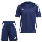 adidas Tiro 24 Trainingsset Kids Donkerblauw Wit