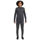 Nike Academy Trainingspak 1/4-Zip Kids Antraciet Neongeel