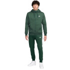 Nike Sportswear Club Fleece Trainingspak Full-Zip Donkergroen Wit