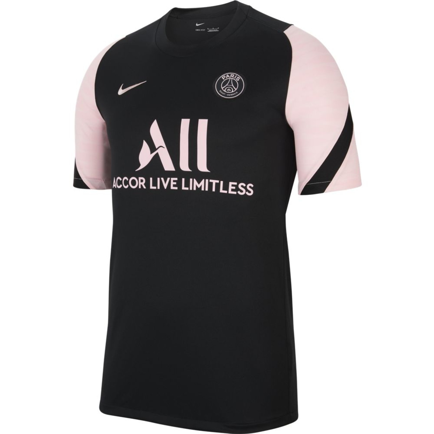lobby Email gelijktijdig Nike Paris Saint Germain Strike Trainingshirt 2021-2022 Dames Zwart Roze
