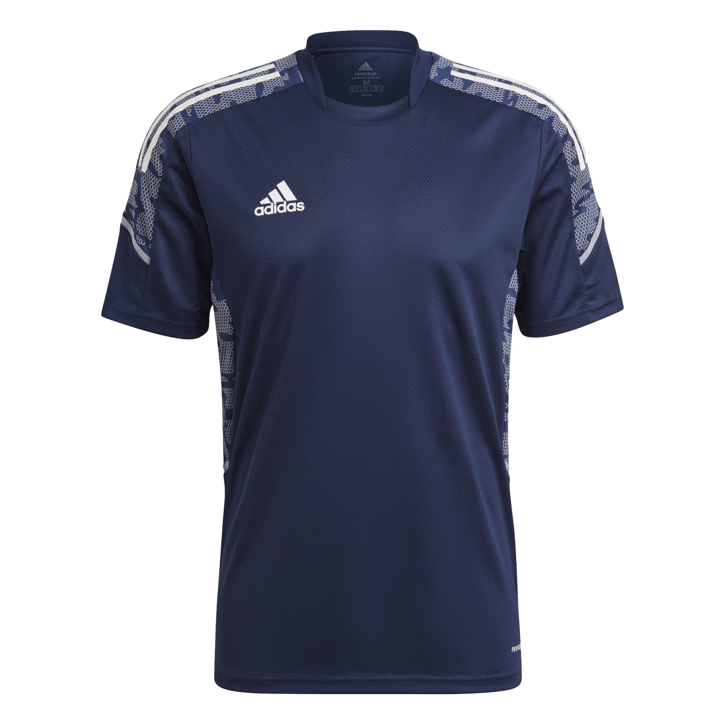 adidas Condivo 21 Trainingsshirt Donkerblauw Wit