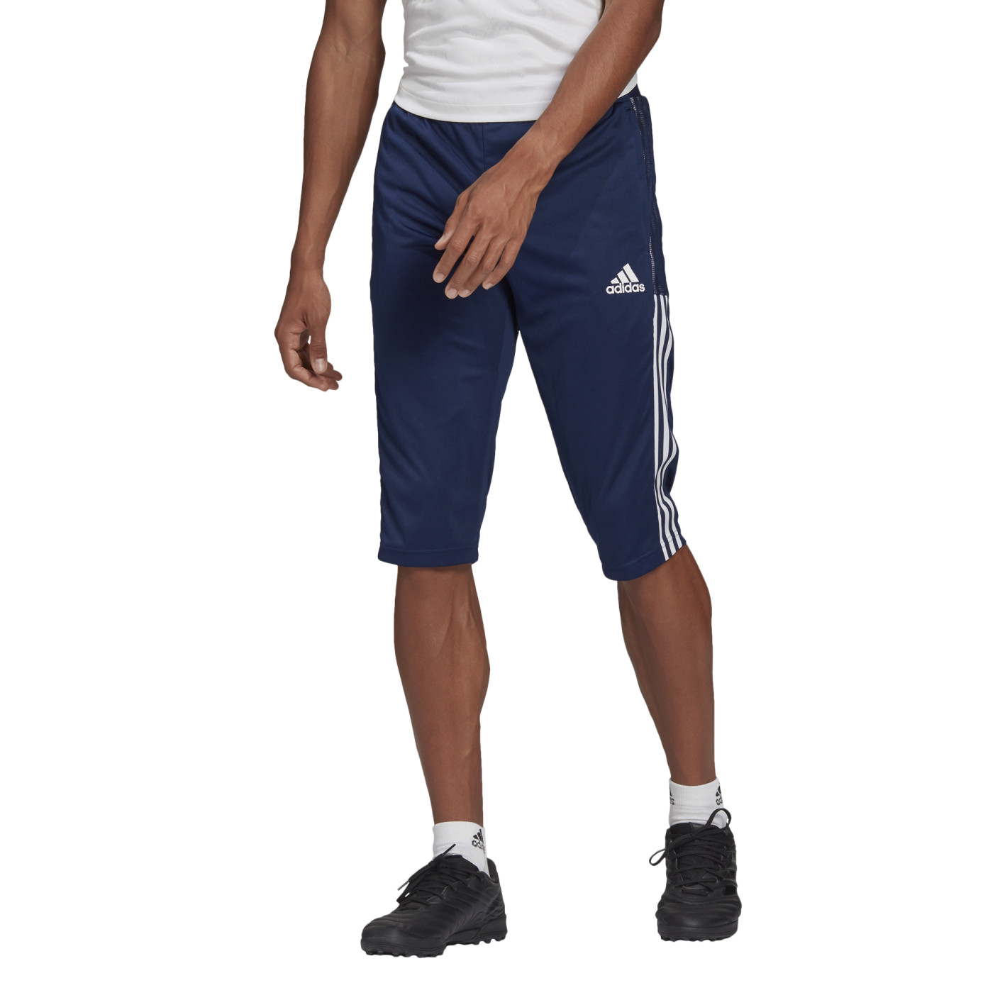 adidas Tiro 21 Series 3/4 Trainingsbroek Blauw