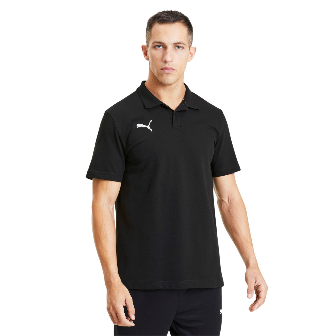 PUMA teamGOAL 23 Casuals Polo Zwart