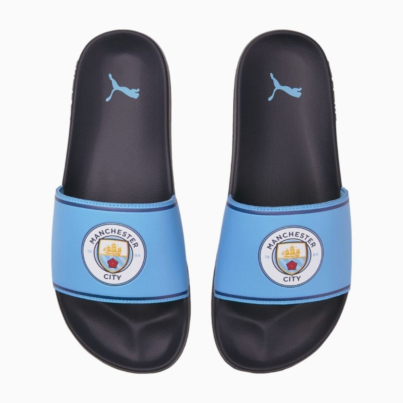 Man shops city slippers