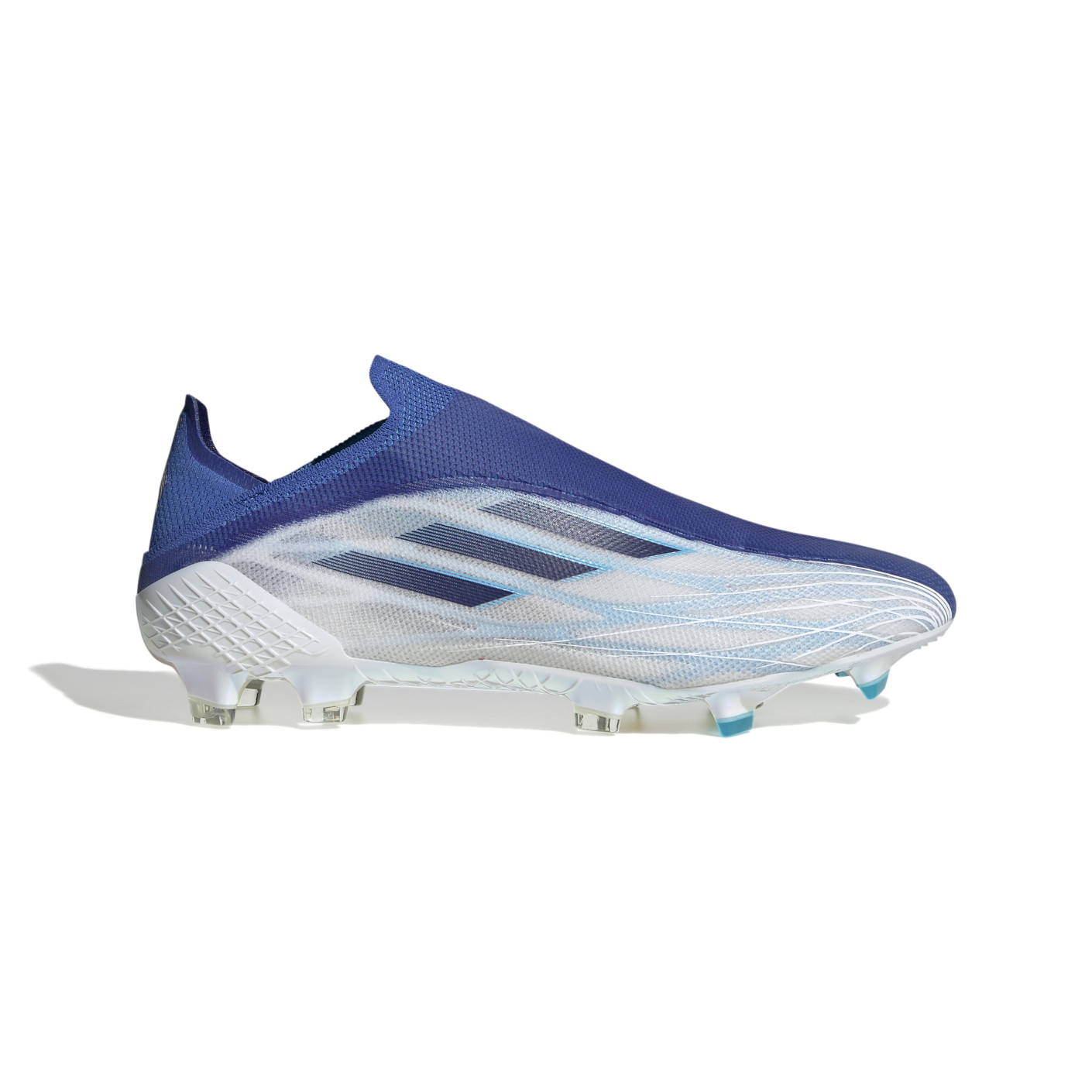 versnelling vergeetachtig Populair adidas X Speedflow+ Gras Voetbalschoenen (FG) Wit Blauw