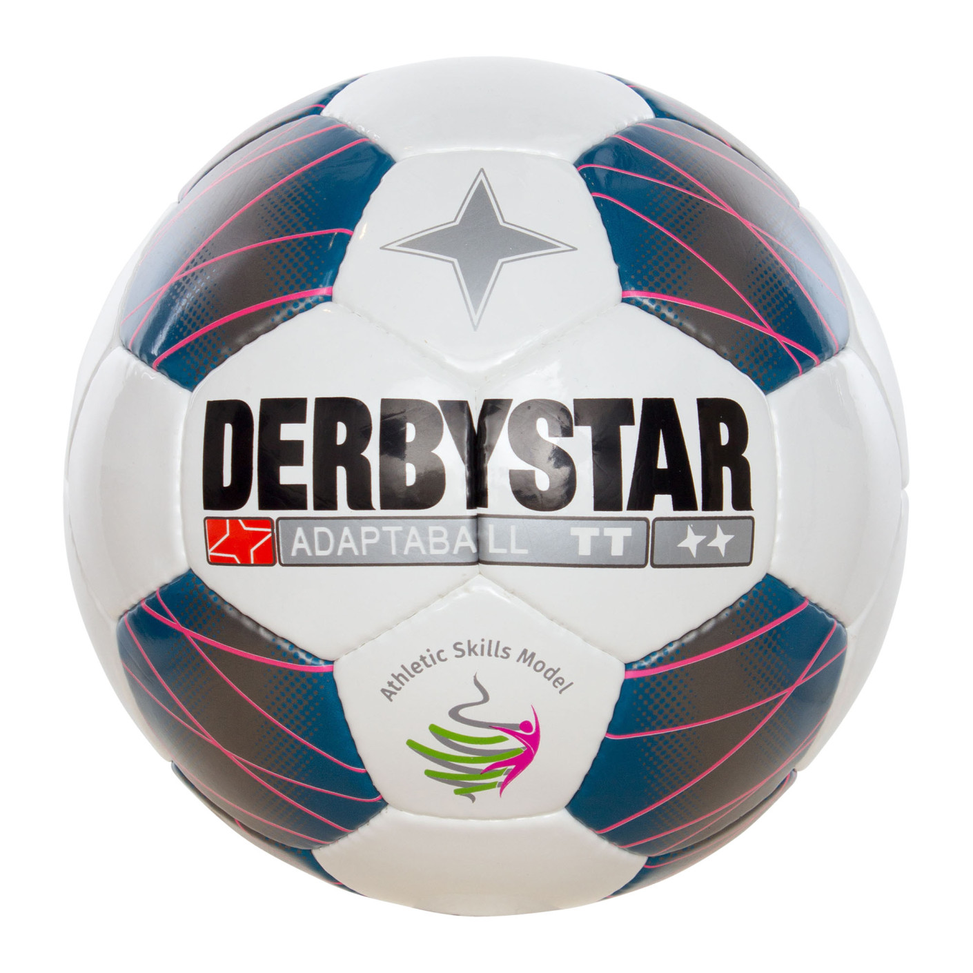 Derbystar Adaptaball TT Voetbal wit blauw