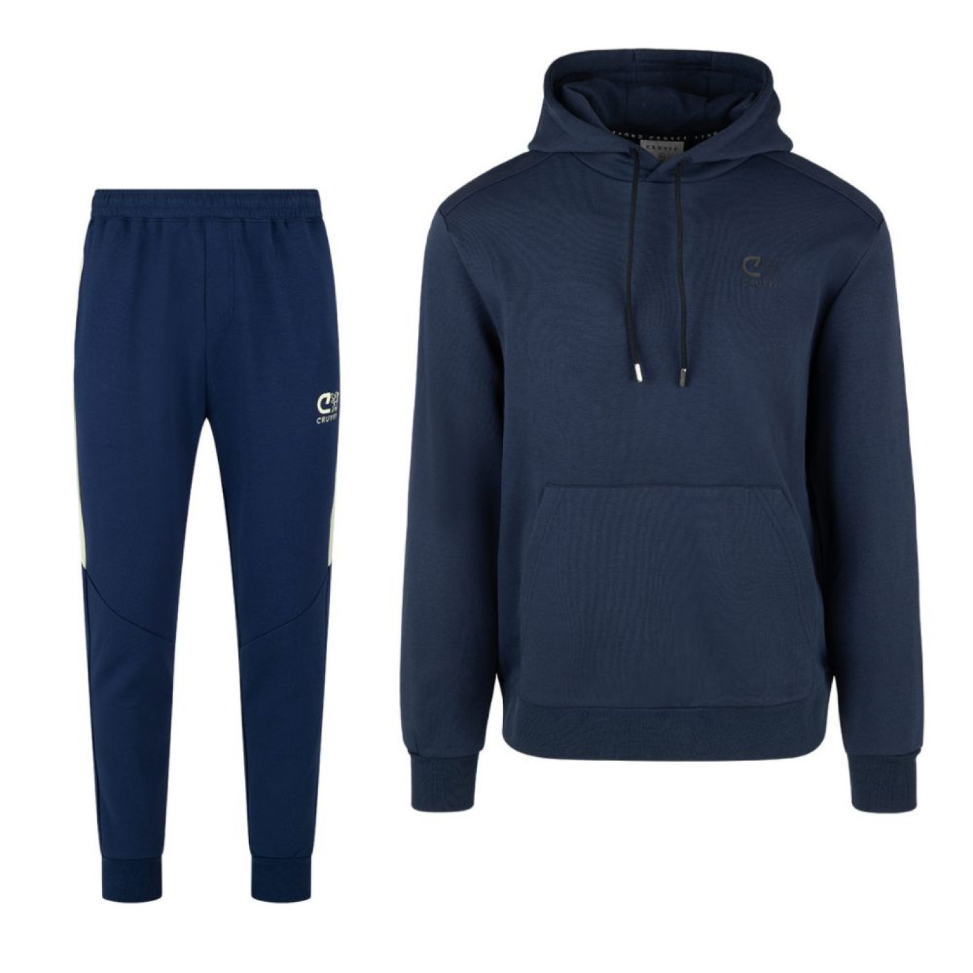 Cruyff Joaquim Hoodie Trainingspak Donkerblauw