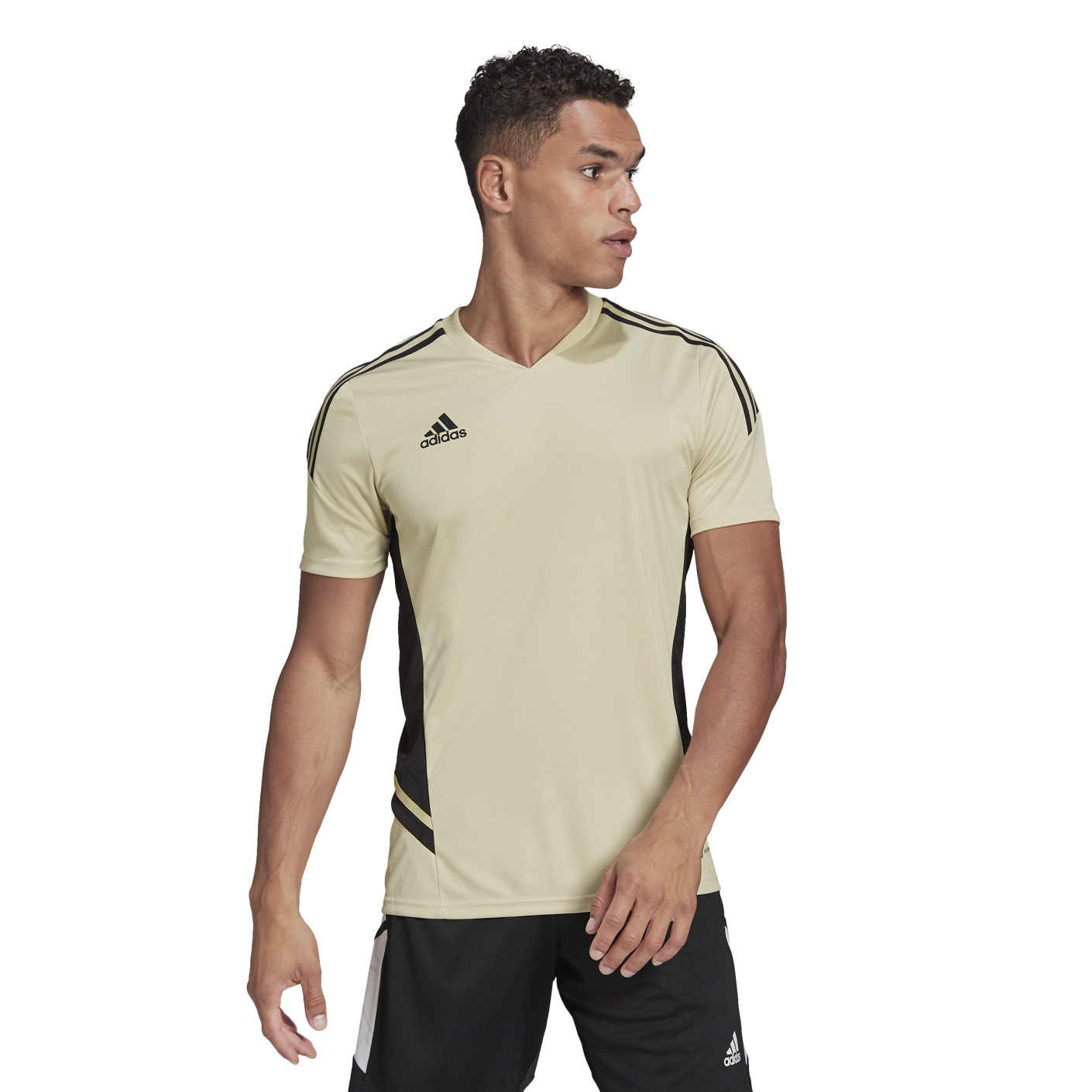 adidas Condivo 22 Voetbalshirt Goud Zwart