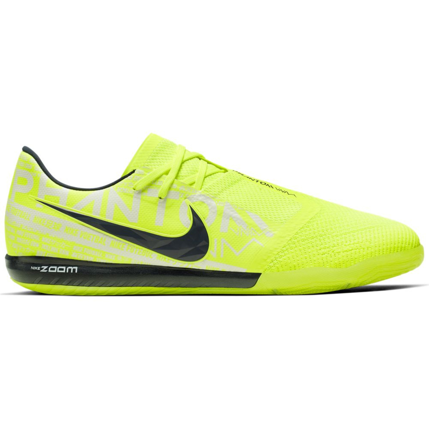 Nike ZOOM PHANTOM VENOM PRO Zaalvoetbalschoenen Volt Wit