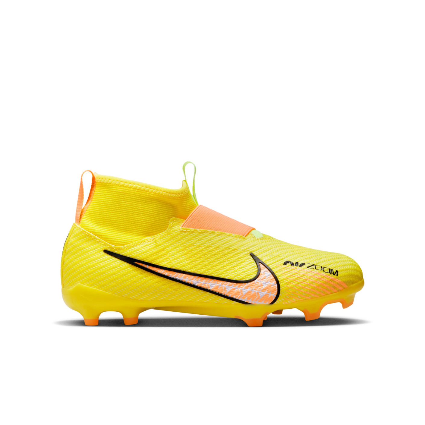 pantoffel Absorberend tevredenheid Nike Zoom Mercurial Superfly 9 Pro Gras Voetbalschoenen (FG) Kids Geel  Oranje